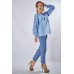 Embroidered blouse "Verkhovyna" azure